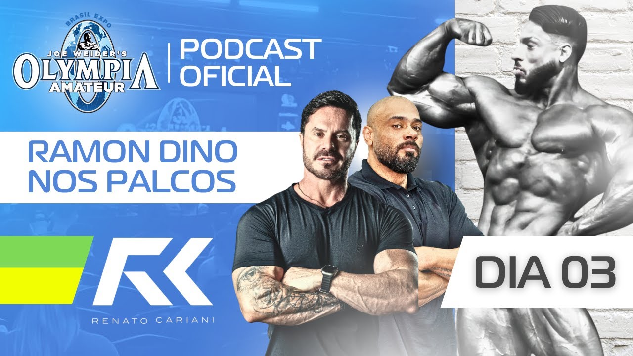 RAMON DINO NOS PALCOS! AO VIVO DO MR. OLYMPIA BRASIL 2024 - IRONCAST 398