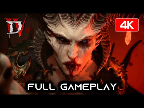 디아블로 4 풀영상 (싱글 스토리 풀게임플레이) [PC 4K]