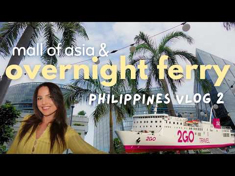 we explored mall of asia and took an overnight ferry to coron… (manila to coron vlog)