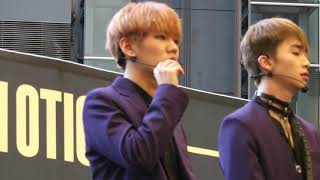 180121 UP10TION [WILD LOVE]Release Event - In The Dream + Sexy Dance @Yokohama 1부(HWANHEE force)