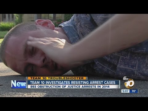 Team 10 investigates resisting arrest cases