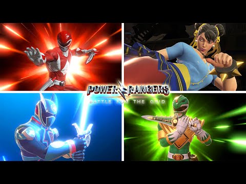 Power Rangers: Battle for the Grid - All Supers / All EX Special / All Ultimate / All Characters