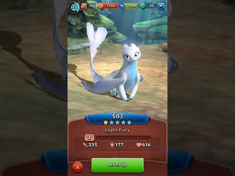 Titans uprising unique light fury #dragon walkthrough