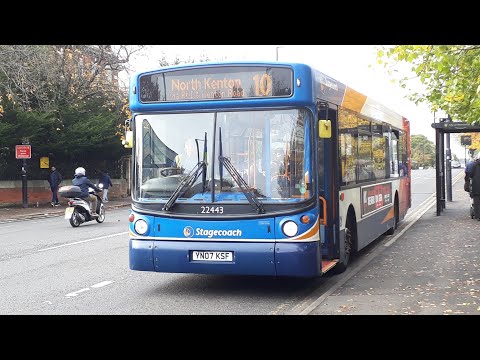 10: Stagecoach North East MAN 18.240LF ALX300 22443 (YN07 KSF)