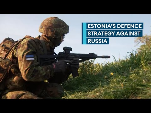 How is Estonia dealing with heightened Russian threat to its security?