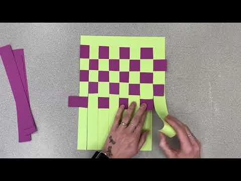 Easy Paper Weaving
