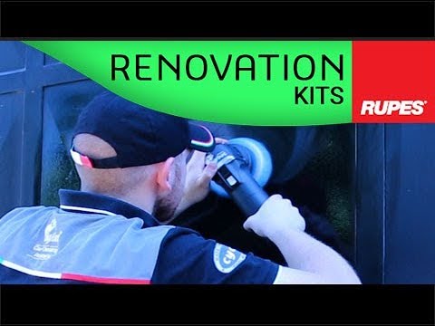 How to renovate a weathered gate? RUPES Renovation Kits LHR12EBOX & LHR75EBOX