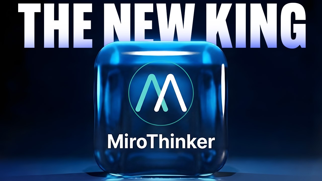 New Mirothinker AI Agent is INSANE! 🤯