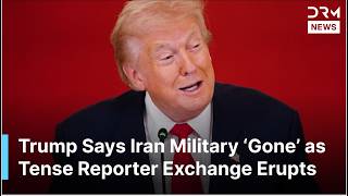 “What a Stupid Question”:Trump Clashes With Reporter Over Iran Questions at White House | AC1G