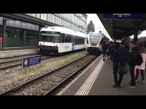 Thurbo Line 10 Arriving at Wil SG