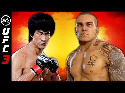 Bruce Lee vs Isaac Frost | UFC 3 Gameplay