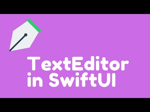 TextEditor in SwiftUI iOS 14