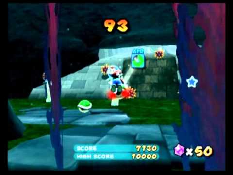 Let's Play Super Mario Galaxy 2 - Slimy Spring Galaxy : The Chimp's Coin Challenge : First Run [159]