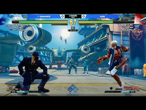 Street Fighter V: VF Didimokof vs Dark - Losers Finals EVO Online 2021 LATAM South