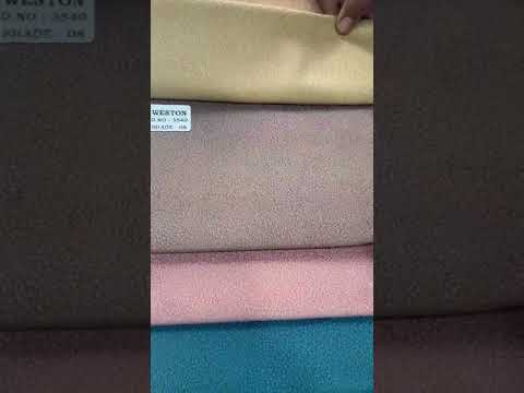 Brown Plain Suede Leather Fabric, For Garment