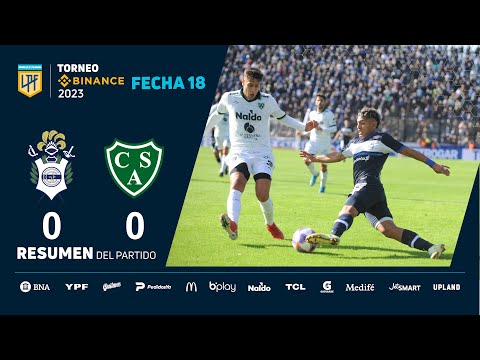 #TorneoBinance 2023 | Fecha 18 | resumen de Gimnasia - Sarmiento