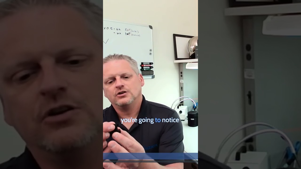 ensuring precise focusing with lens threads