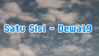 Download lagu Satu Sisi  - Dewa19 || LIRIK mp3