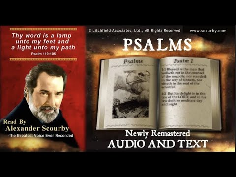 19 New | Book of Psalms | Read by Alexander Scourby | The GREATEST VOICE Ever Recorded!