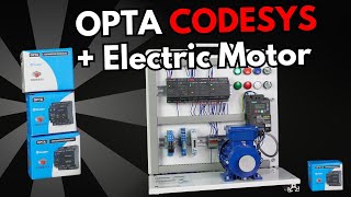 How to control motor with PLC in Codesys?