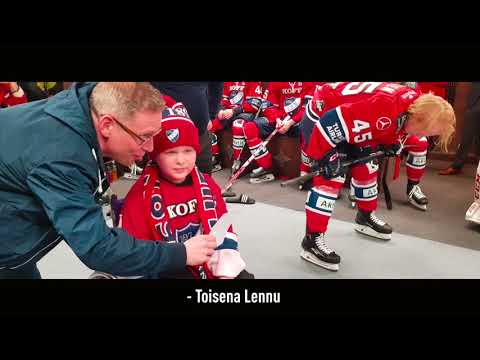 8-vuotiaan Topiaksen pelipäivä IFK:n kanssa