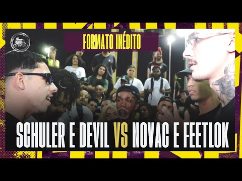 (FAMOSINHO DO TIK TOK?🤯) SCHULER E DEVILZINHA X NOVAC E FEETLOK - SEMI FINAL - COLISEU - EDIÇÃO 134