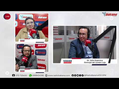 John Espinosa, concejal del cantón Loja