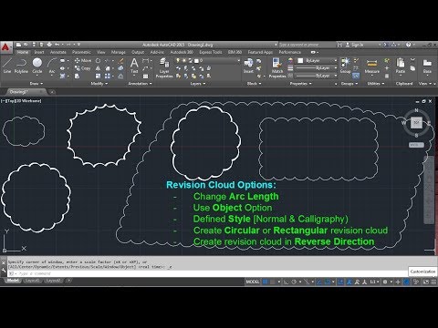 AutoCAD Tutorial Circle Command 3 Point 2 Point Tan Tan Radius Tangent Circles