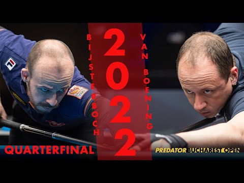 Shane Van Boening V Marc Bijsterbosch | 2022 Predator Bucharest Open | Quarterfinal