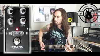 Video thumbnail for Quick Fire Demo Nux Recto Distortion by Metal Prognosis