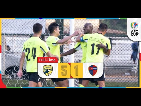 #AFCCup - Group I | Tainan City FC (TPE) 5-1 Taichung Futuro FC (TPE)