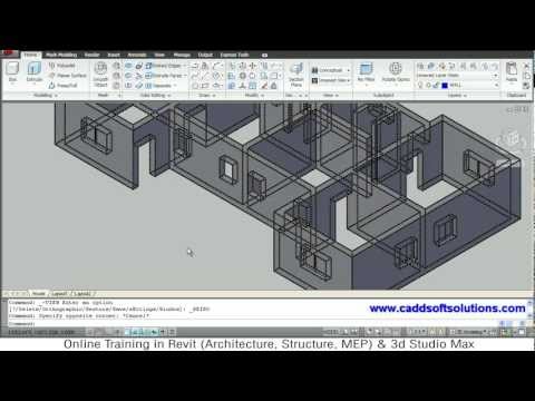 AutoCAD 3D Door Tutorial AutoCAD 2010 Download 3D Door Block