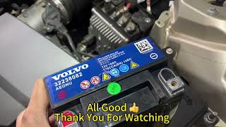 Volvo Auxiliary Battery Replacement - (XC90, XC60, S90, V90)
