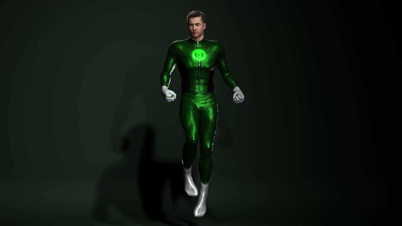 Green Lantern 3D Model