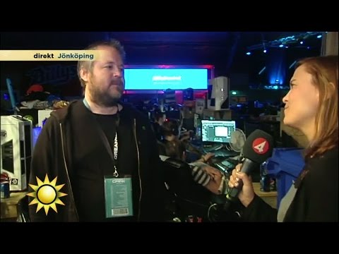 Fler än någonsin vallfärdade till helgens Dreamhack - Nyhetsmorgon (TV4)