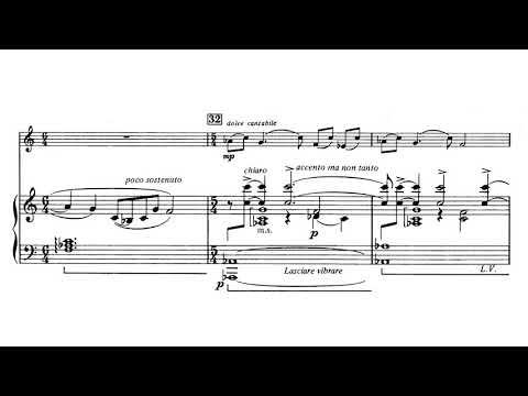 Akira Ifukube - Violin Sonata (1985) (sheet music)