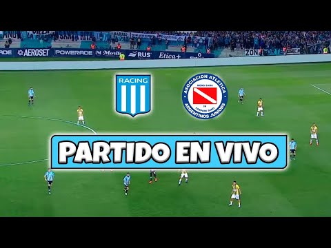 RACING vs ARGENTINOS JUNIORS EN VIVO | ¿JUEGA CARBONI? FECHA 4 TORNEO APERTURA  | VASCO DE LA GENTE