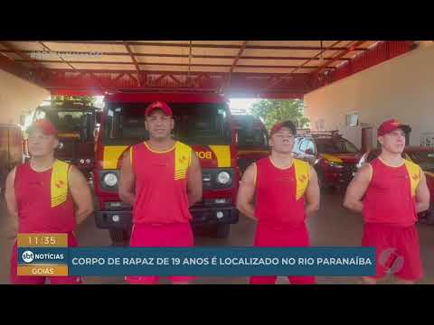 Encontrado corpo de jovem que desapareceu no Rio Paranaíba em Quirinópolis