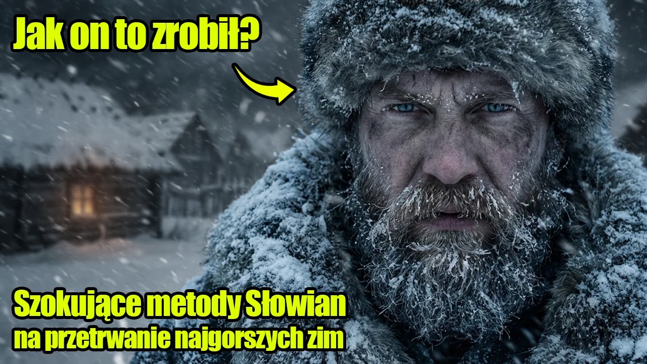 JAK SŁAWIANIE PRZETRWALI NAJGORSZE ZIMY?  ❄️ (Ich metody Cię zaskoczą)