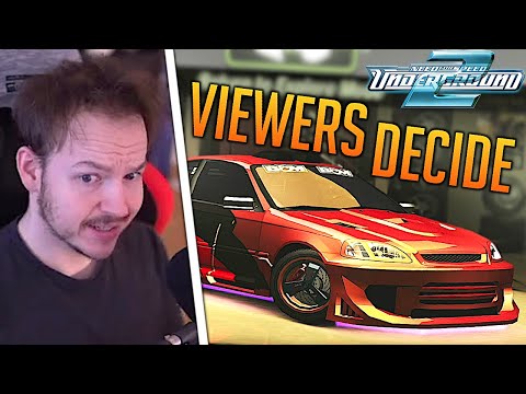 Twitch Chat Decides My Ride in NFS Underground 2! | KuruHS