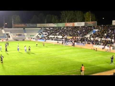 Gol de Lanzarote en el CE Sabadell - SD Huesca
