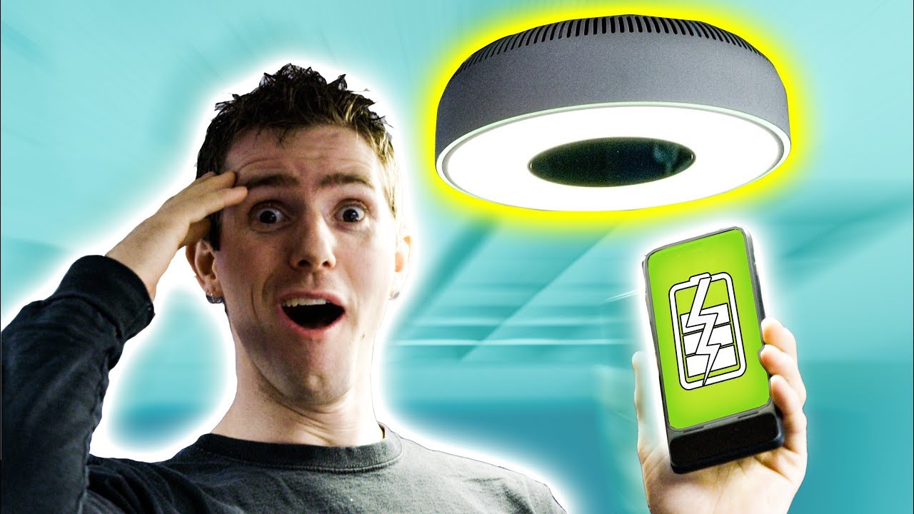 COMPLETELY Wireless Power!!! HOLY S#!T - Wi-Charge Technology - YouTube