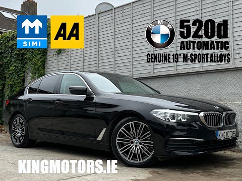 2019 BMW 520d SE automatic diesel, King Motors Dublin