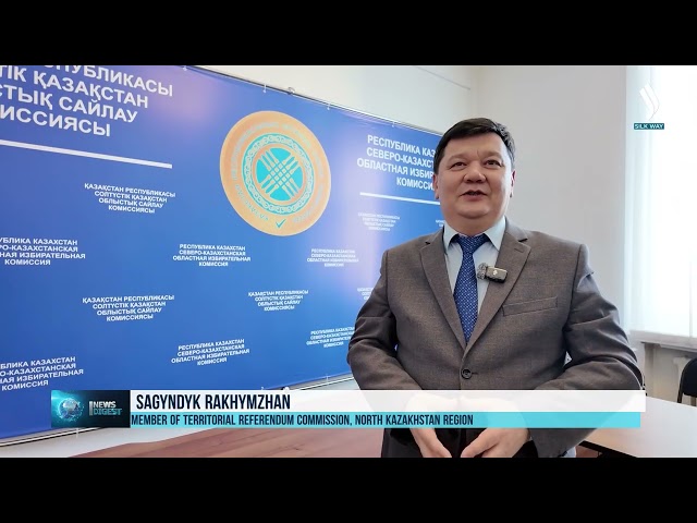 Түндүк Казакстан облусунда референдум өткөрүү үчүн 600гө жакын участоктор түзүлдү