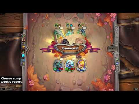 Cheese comp farming Boss Rush week 8 [Hearthstone Mercenaries]