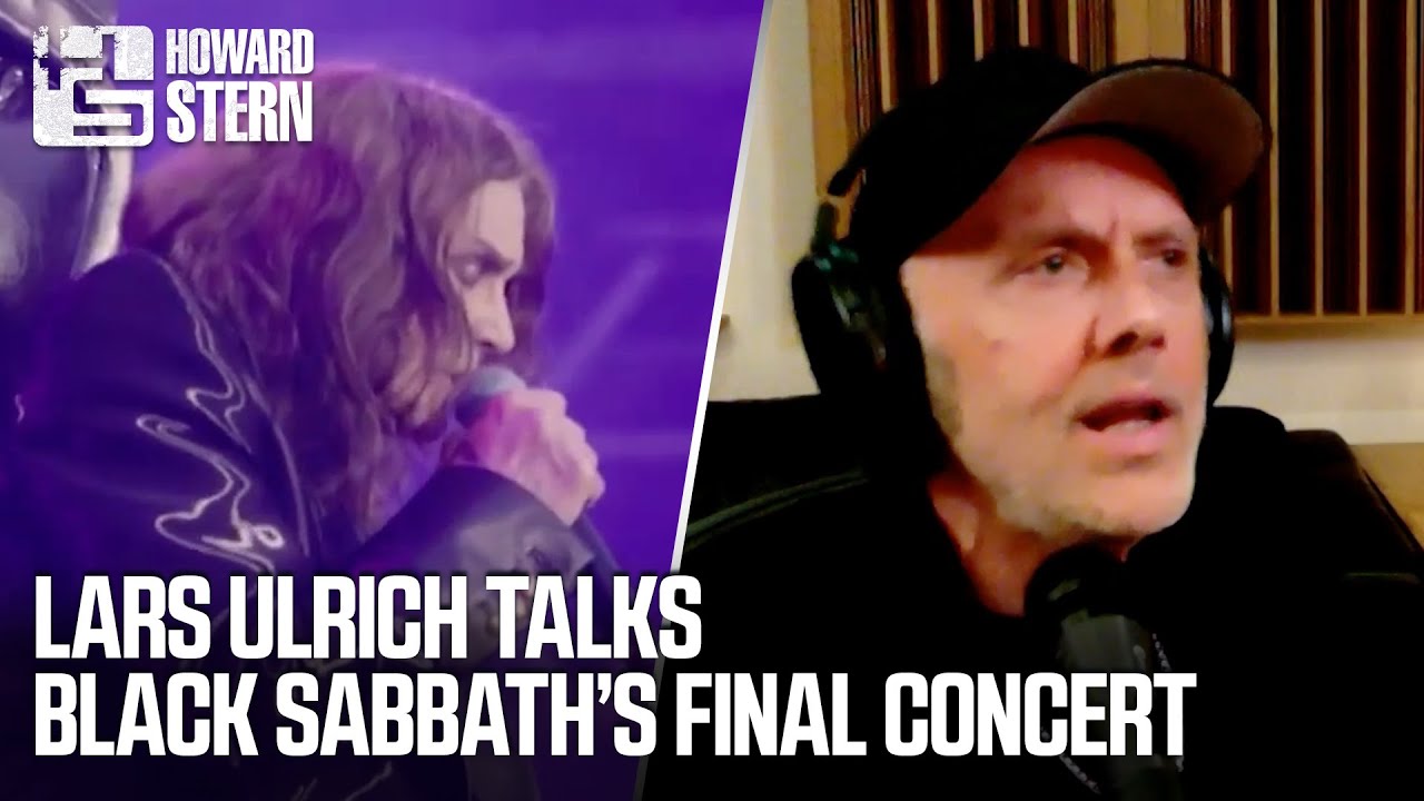 Lars Ulrich Talks Being a Part of Black Sabbath’s Final Concert - YouTube