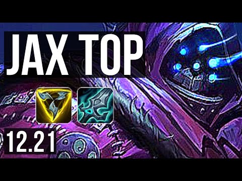 JAX vs MAOKAI (TOP) | 10.6M mastery, 2200+ games, 8/1/3, Legendary | KR Diamond | 12.21