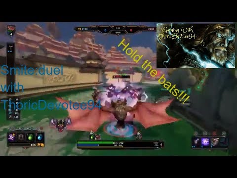 Smite:  Duel / Camazotz vs. Osiris ?/ Is the broken god afraid of bats?