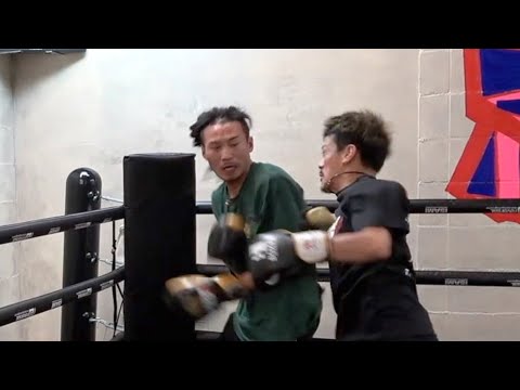 武尊を1ラウンドTKOした京谷祐希とスパーリングしてみた【その後の動画】