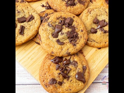 Want Soft Chewy Chocolate Chip Cookies but no time to chill the dough!! NO Problem try these.
